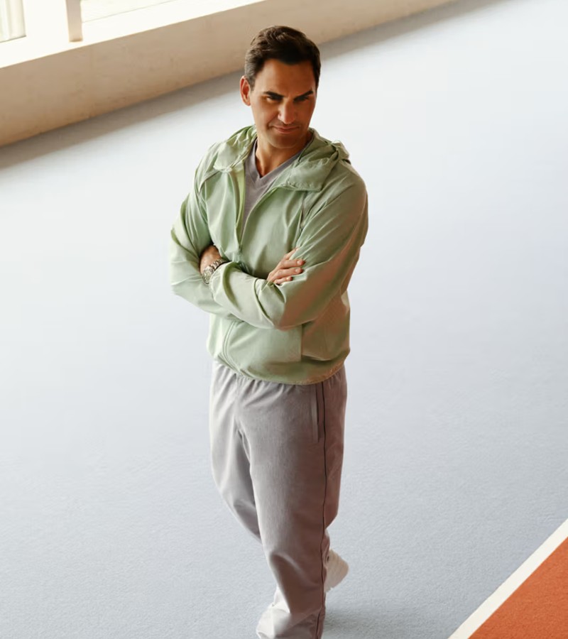 Roger Federer and JW Anderson reveals UNIQLO Second Collection / Photo via UNIQLO