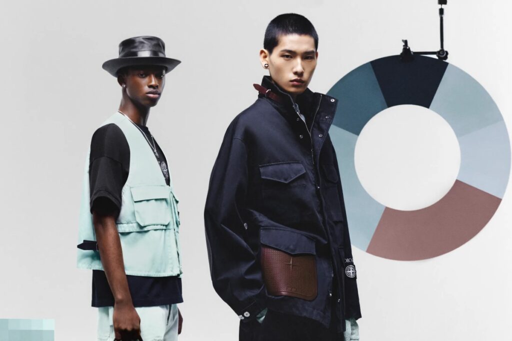 Dior x Stone Island Collection / Photo via courtesy