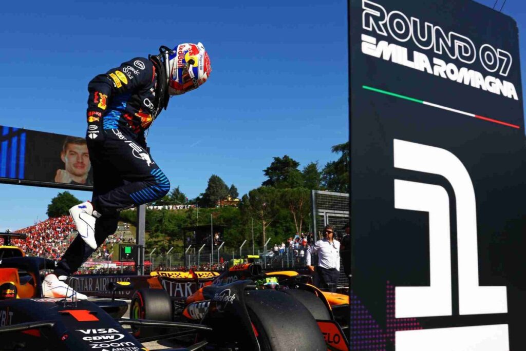 Max Verstappen takes victory at Emilia Romagna Grand Prix / Photo via F1