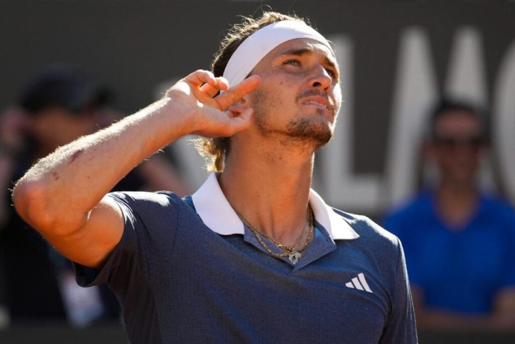 Alexander Zverev retains the crown in ATP Masters 1000 Rome / Photo via ATP