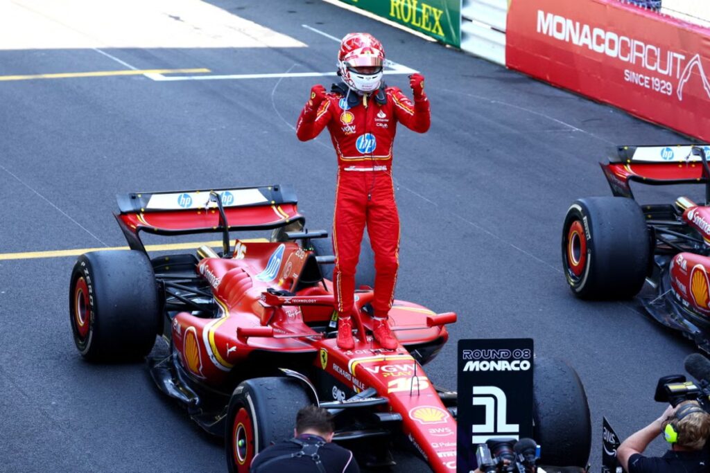 The Prince of Monaco crowned: Charles Leclerc dominates Monaco Grand ...