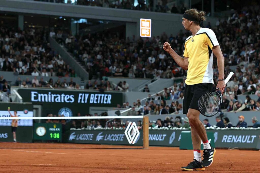 Roland Garros Rocked: Alexander Zverev beats Rafael Nadal in epic encounter / Photo via ATP