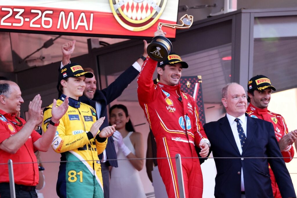 Charles Leclerc dominates Monaco Grand Prix 2024 / Photo via F1