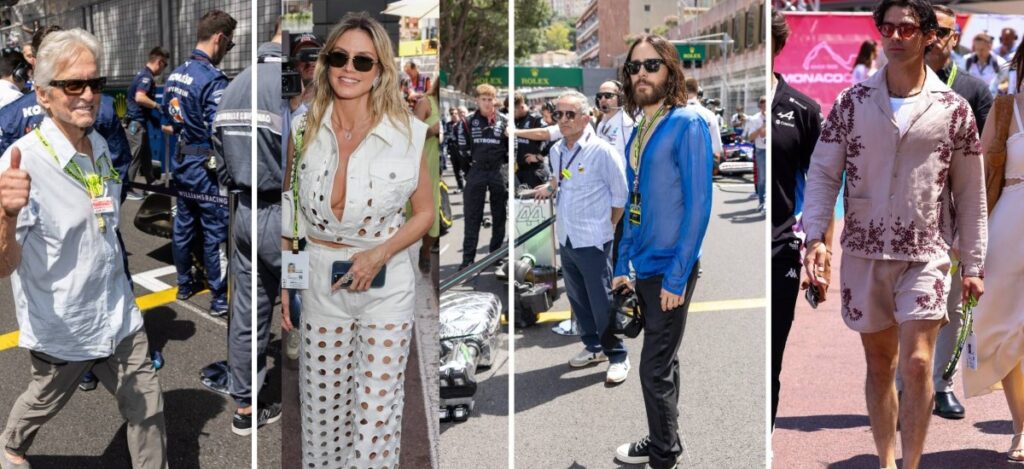 Celebrities at the 2024 Monaco Grand Prix / Photo via courtesy