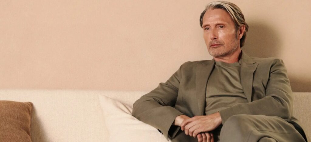 Mads Mikkelsen for ZEGNA / Photo via Zegna