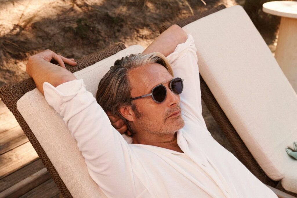 Mads Mikkelsen for ZEGNA / Photo via Zegna