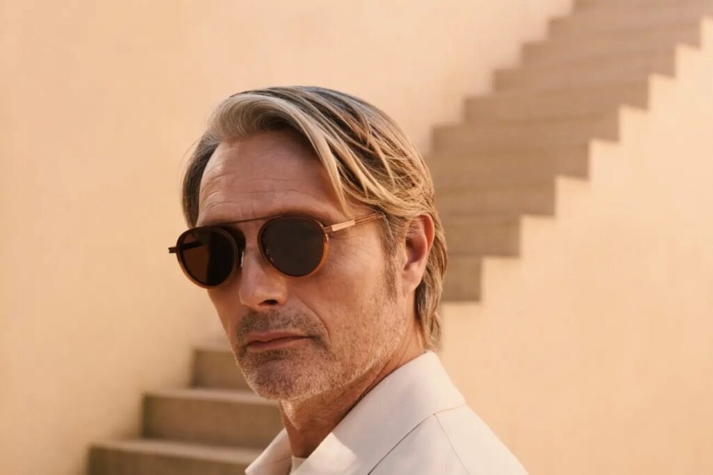 Mads Mikkelsen for ZEGNA / Photo via Zegna