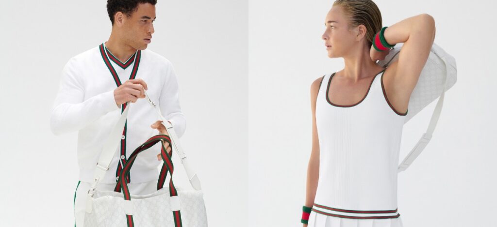 Gucci serves up a Special Tennis Collection steeped in heritage / Photo via Gucci