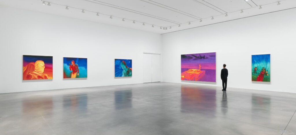 Harmony Korine 'AGGRESSIVE DR1FTER Part II' / Photo via Hauser & Wirth