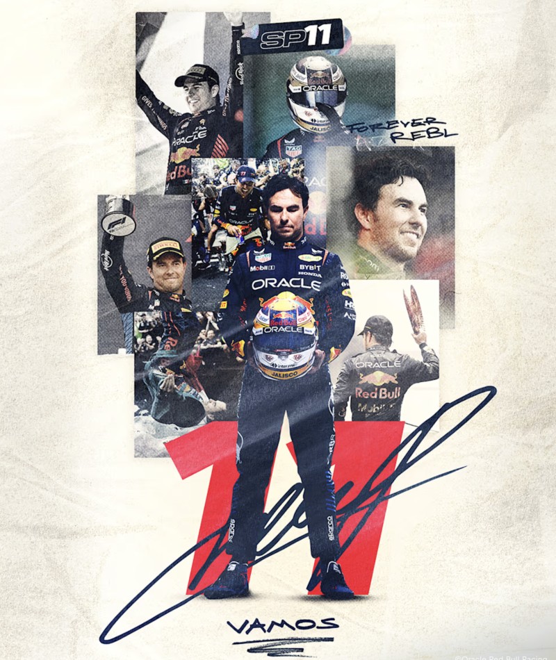 Red Bull secures Long-Term future with Checo Perez extension / Photo via redbullracing