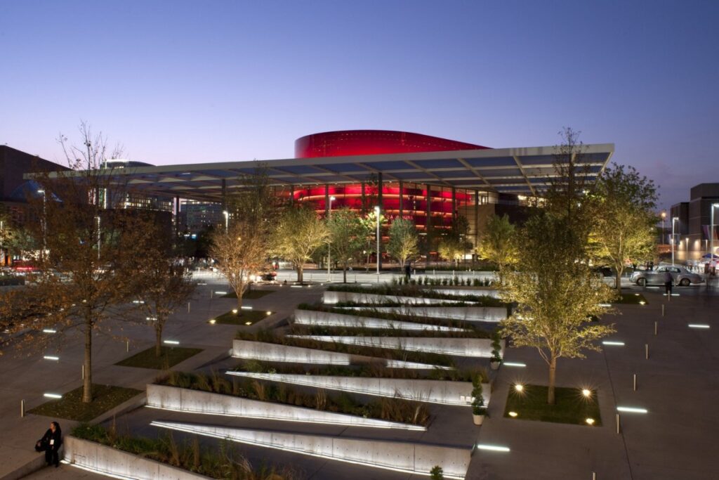 The Winspear Opera House / Photo via Foster + Partners