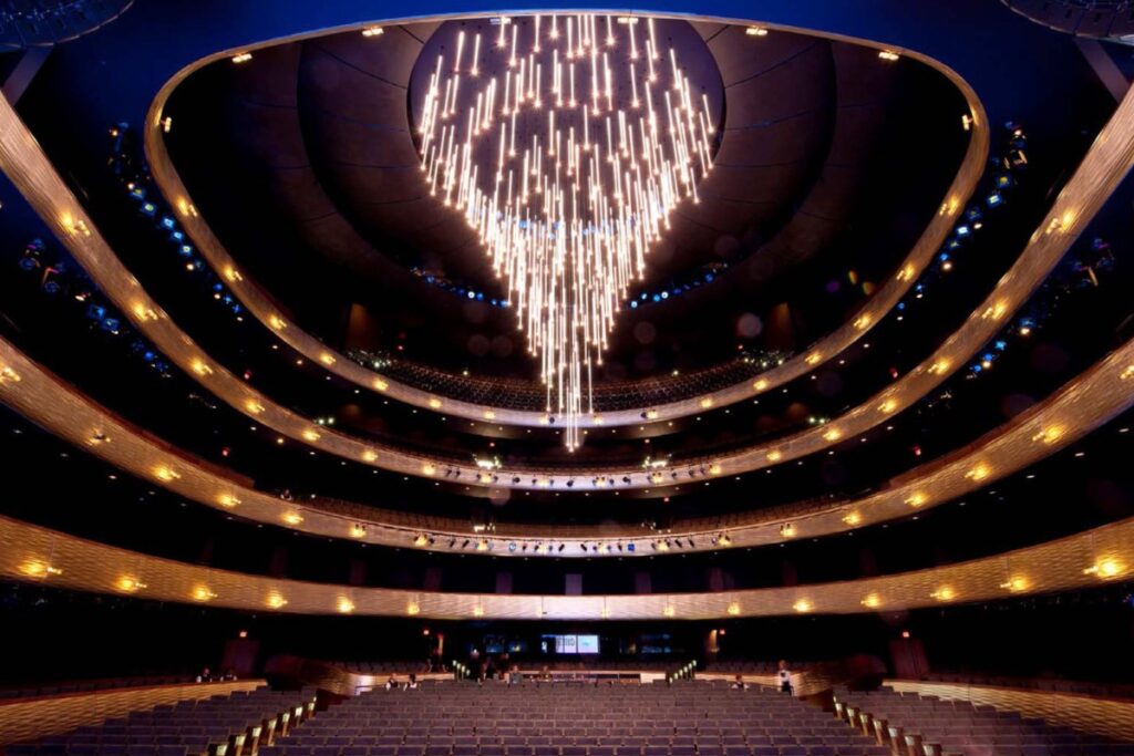 The Winspear Opera House / Photo via Foster + Partners