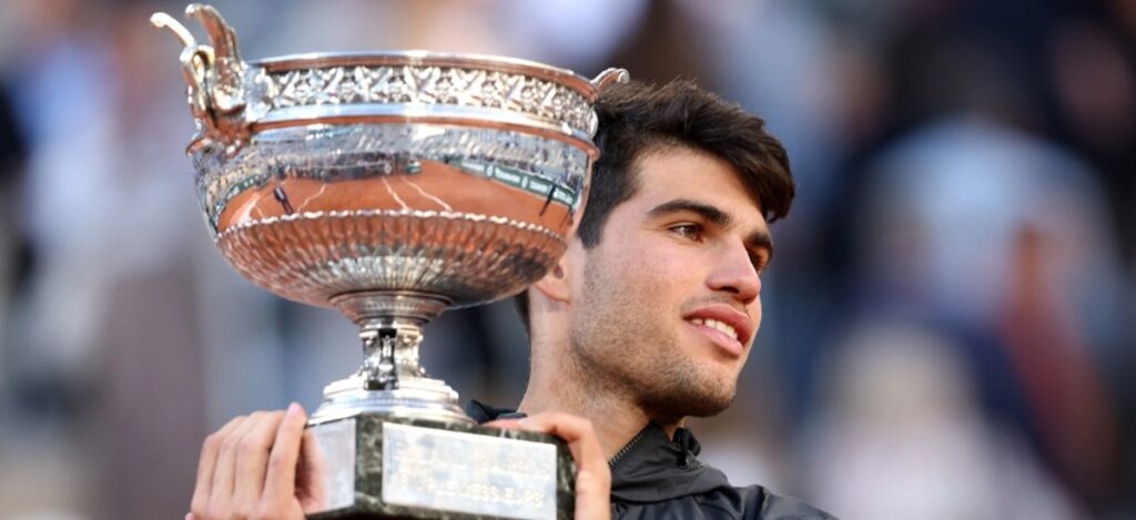 Alcaraz conquers Roland Garros / Photo via Roland Garros