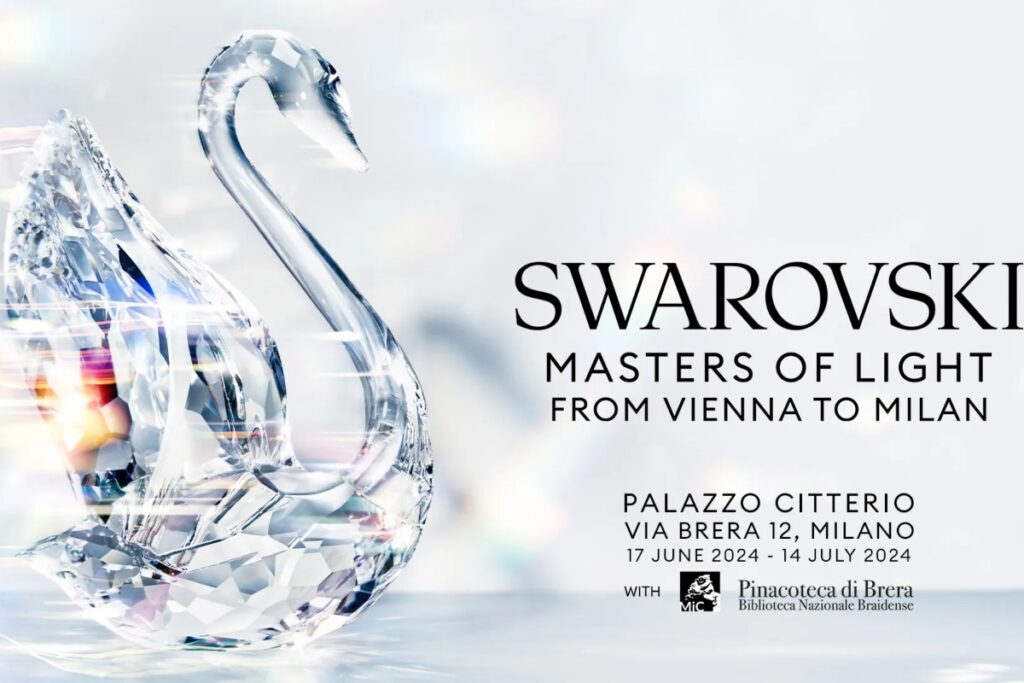 Swarovski's dazzling Milan exhibition / Photo via Swarovski