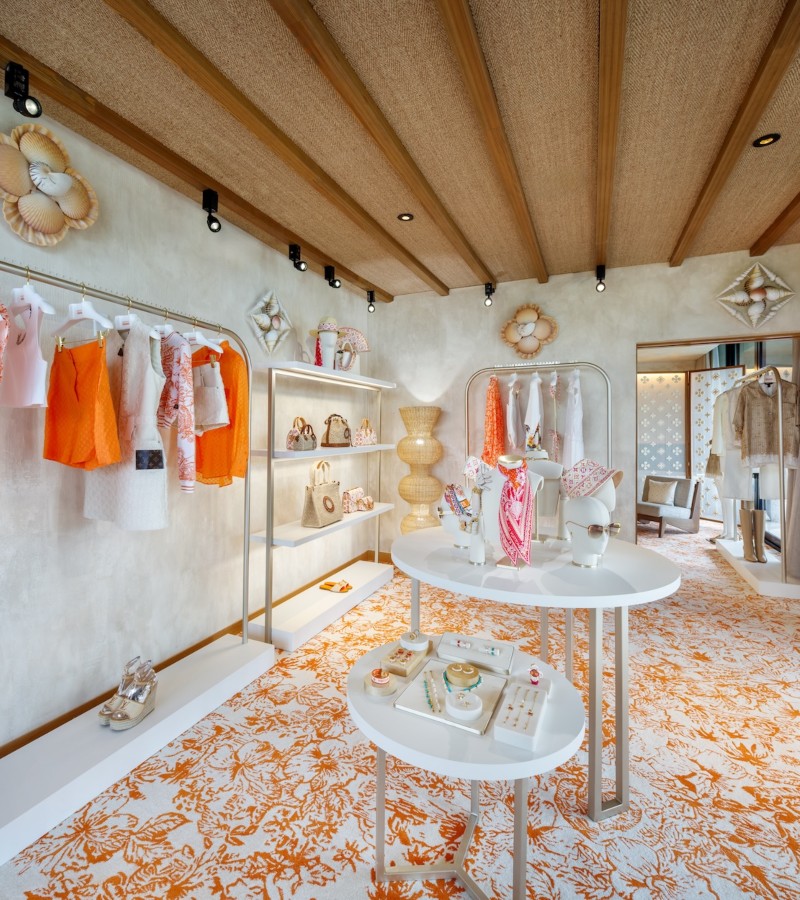 Louis Vuitton unveils exclusive pop-up and poolside paradise / Photo via Casa Neos Miami