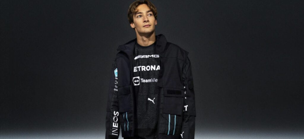 Raeburn presents an eco-friendly collection with Puma and Mercedes-AMG Petronas F1 / Photo via Raeburn