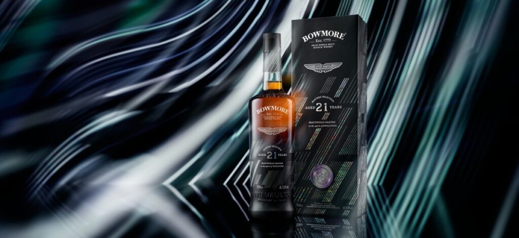 bowmore and aston martin collab master selection / Photo via Bowmore