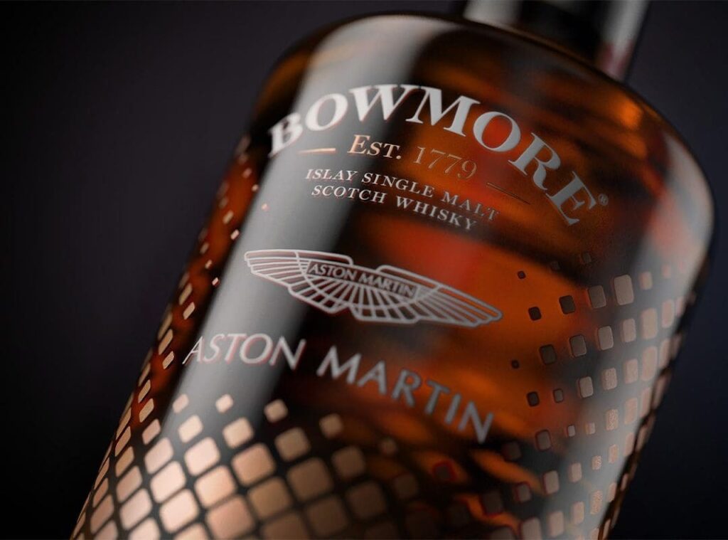 bowmore and aston martin collab master selection / Photo via Bowmore