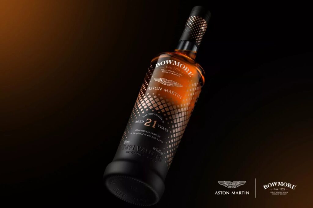 bowmore and aston martin collab master selection / Photo via Bowmore