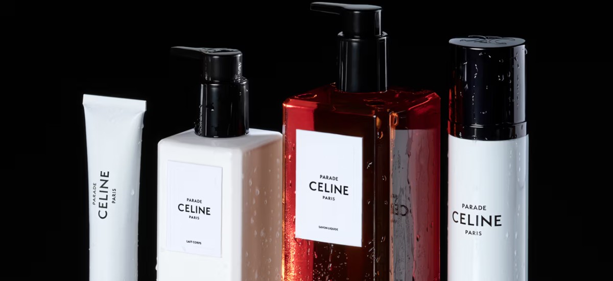 Céline bath and body collection / Photo via Céline