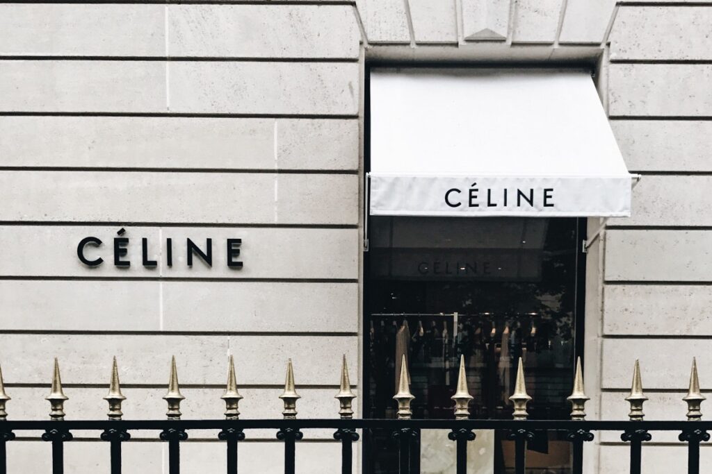 Céline bath and body collection / Photo via Céline