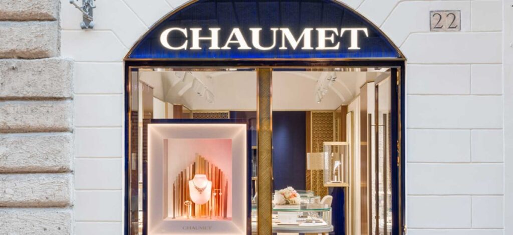 Chaumet opens first boutique in Rome / Photo via Chaumet