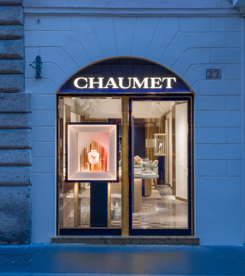 Chaumet opens first boutique in Rome / Photo via Chaumet