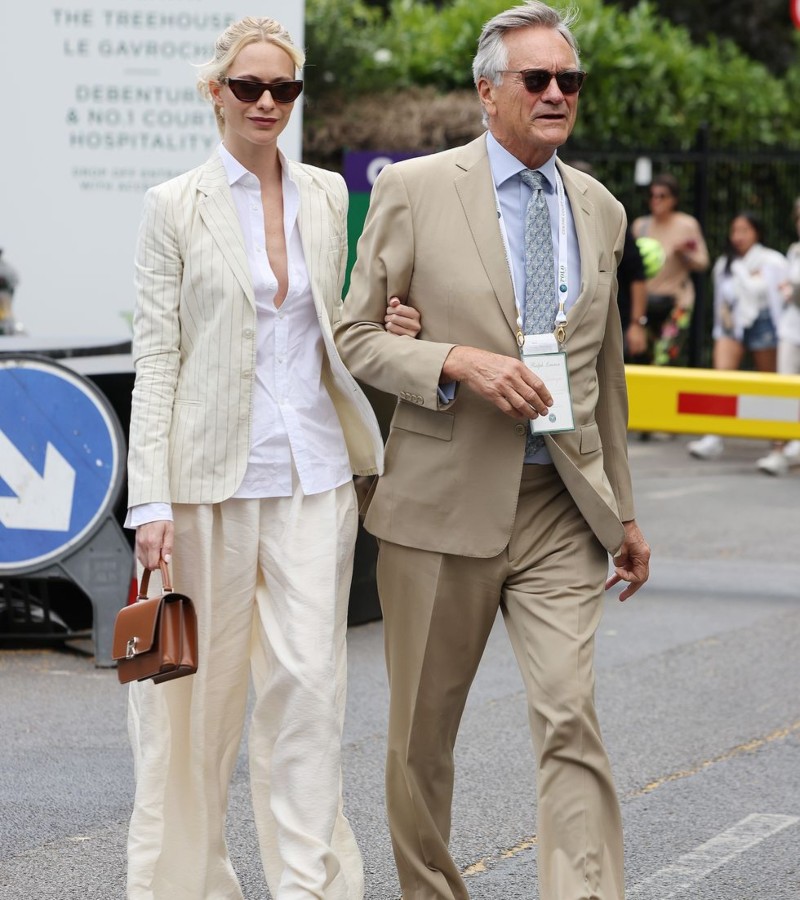 Poppy Delevingne at Wimbledon 2024 / Photo via courtesy