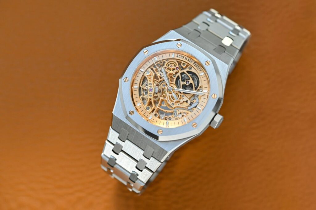 Royal Oak Double Balance Wheel Openworked / Photo via AP