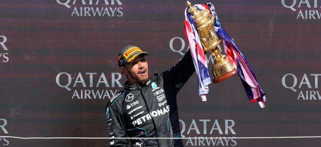 Hamilton wins the British Grand Prix in an epic race / Photo via courtesy