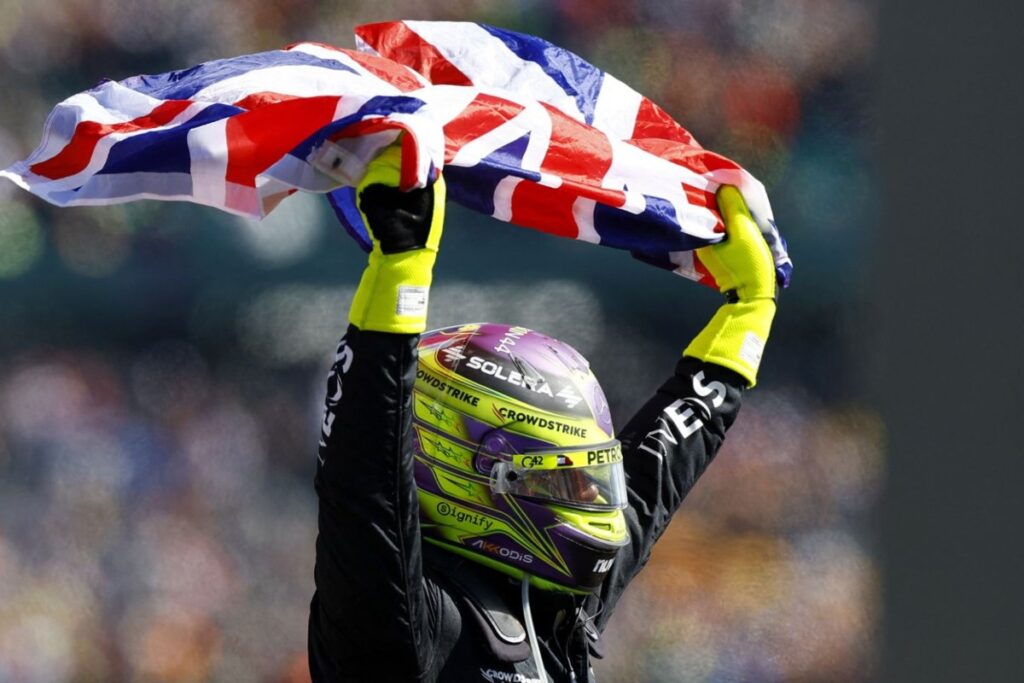 Hamilton wins the British Grand Prix in an epic race / Photo via courtesy