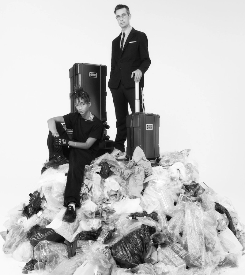 Jaden Smith and Harper Collective collaborate with MCM on eco-friendly luggage / Photo via courtesy