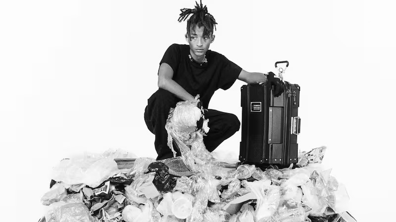 Jaden Smith and Harper Collective collaborate with MCM on eco-friendly luggage / Photo via courtesy