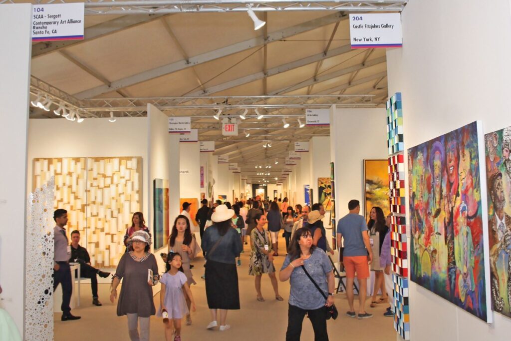 Hamptons Fine Art Fair 2024 / Photo via HFAF