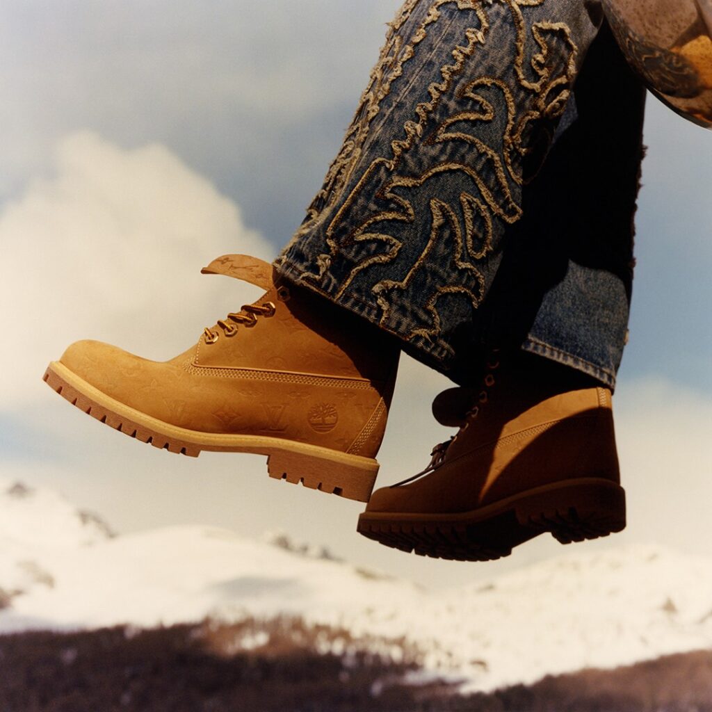 Louis Vuitton launches its long-awaited luxury Timberlands / Photo via Louis Vuitton