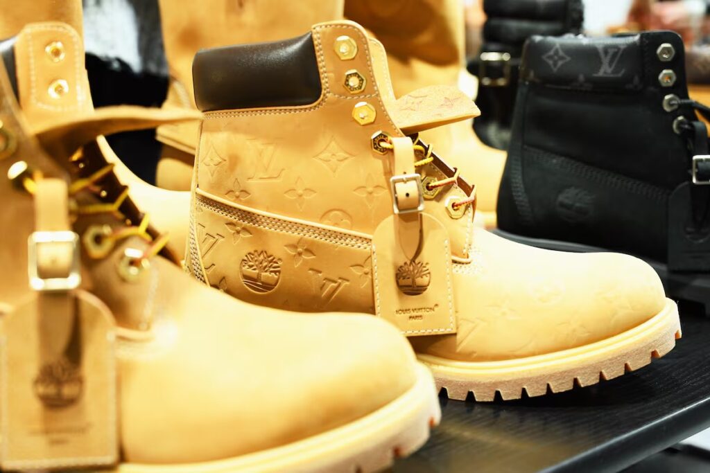 Louis Vuitton launches its long-awaited luxury Timberlands / Photo via Louis Vuitton