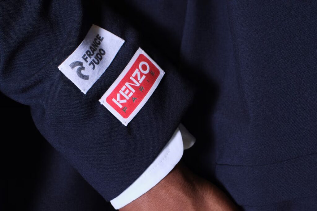 The French Olympic judo team will wear Kenzo Kimonos in Paris 2024 / Photo via courtesy