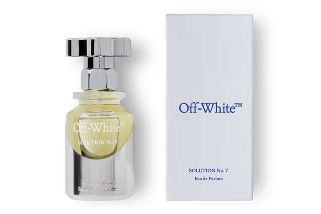 Off-White Solutions Fragance Line / Photo via Off-White