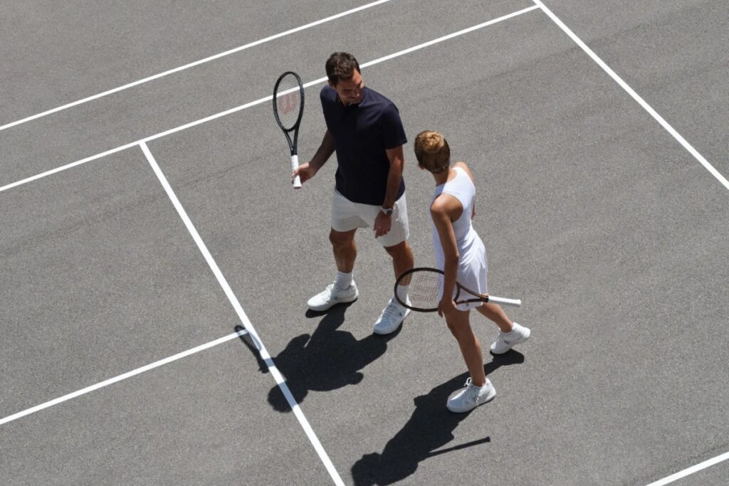 Zendaya and Roger Federer New On Campaign / Photo via On