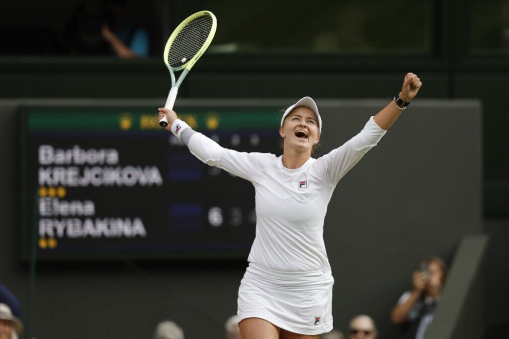 Krejcikova Reigns Supreme at Wimbledon, Consolidating Czech Dominance / Photo via courtesy