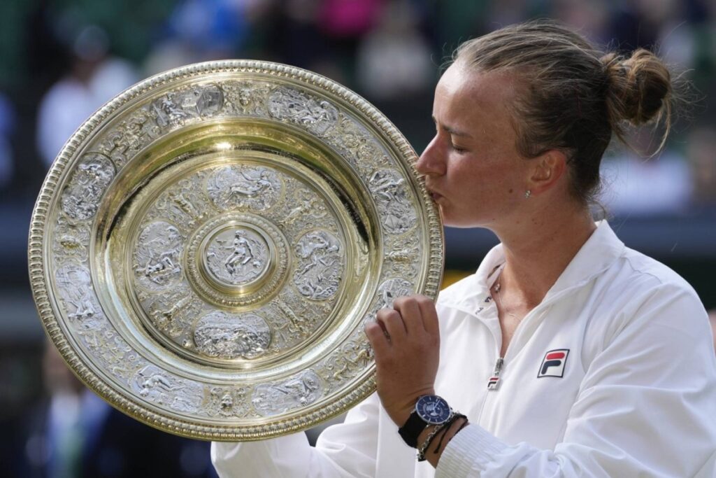 Krejcikova Reigns Supreme at Wimbledon, Consolidating Czech Dominance / Photo via courtesy