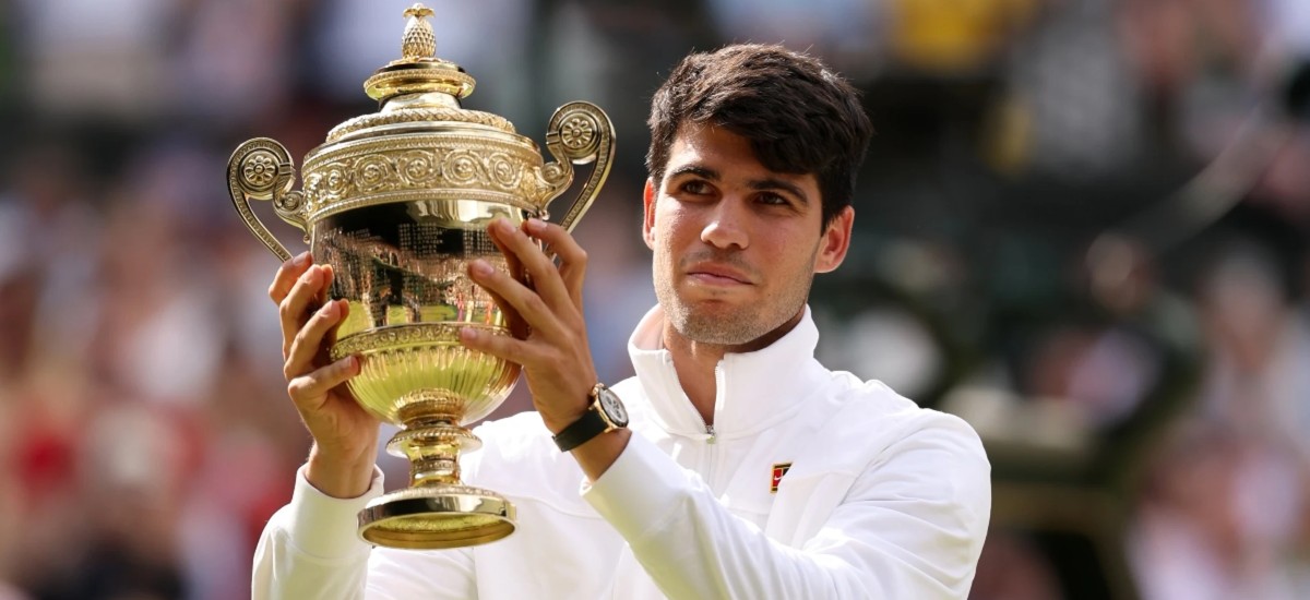 Alcaraz dominates Djokovic again to Claim Wimbledon 2024 Title! / Photo via courtesy