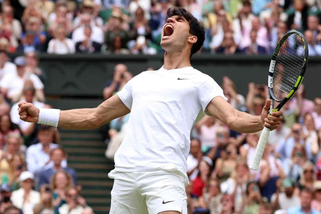 Alcaraz dominates Djokovic again to Claim Wimbledon 2024 Title! / Photo via courtesy