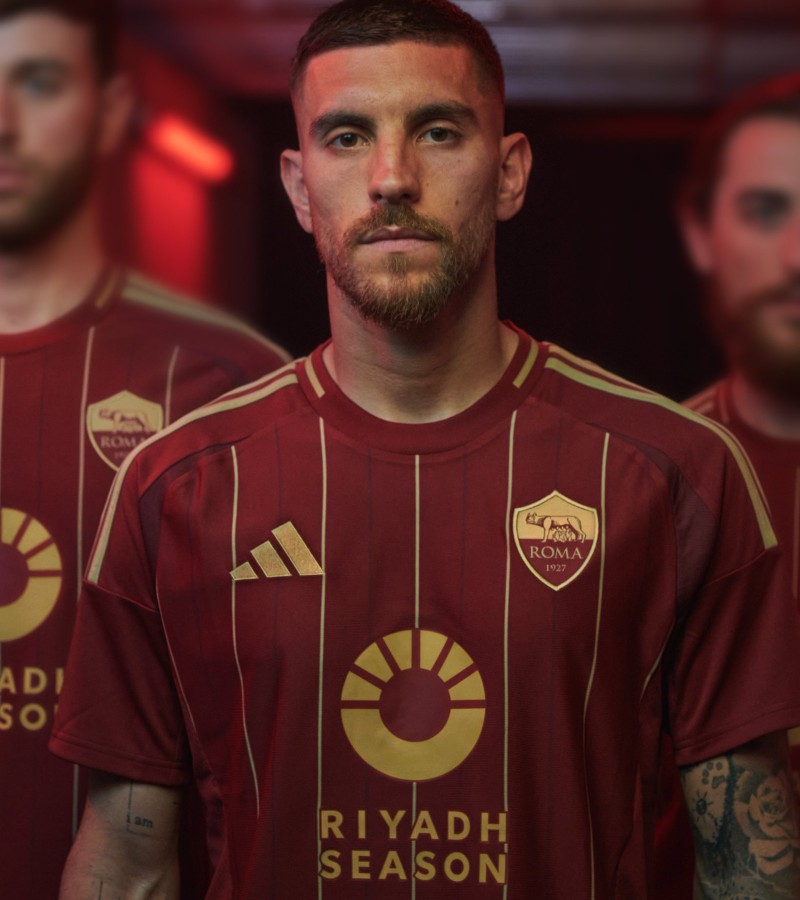 Adidas and AS Roma come together to celebrate the club's community / Photo via Adidas