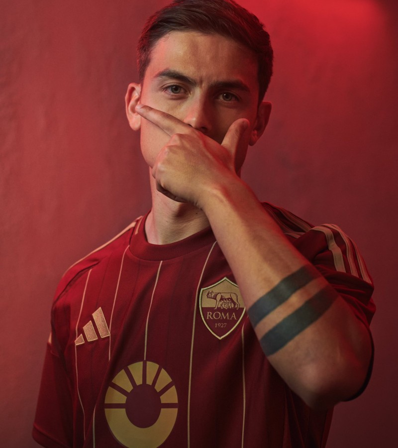 Adidas and AS Roma come together to celebrate the club's community / Photo via Adidas