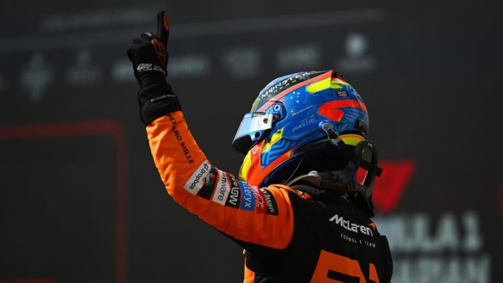 Piastri claims Maiden F1 victory in dramatic McLaren one-two at Hungarian GP / Photo via F1