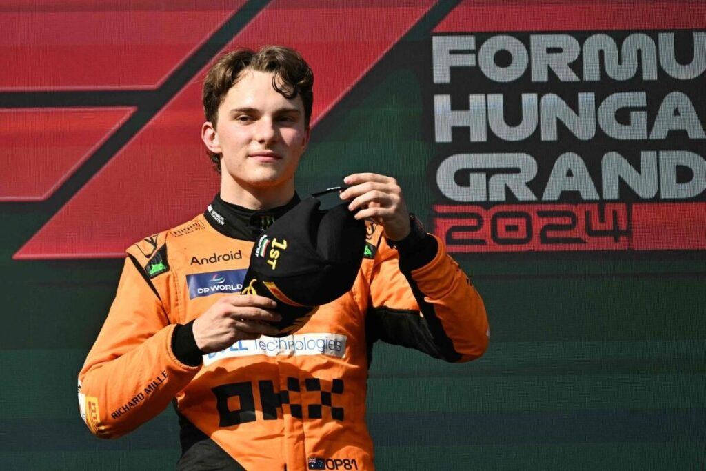 Piastri claims Maiden F1 victory in dramatic McLaren one-two at Hungarian GP / Photo via F1