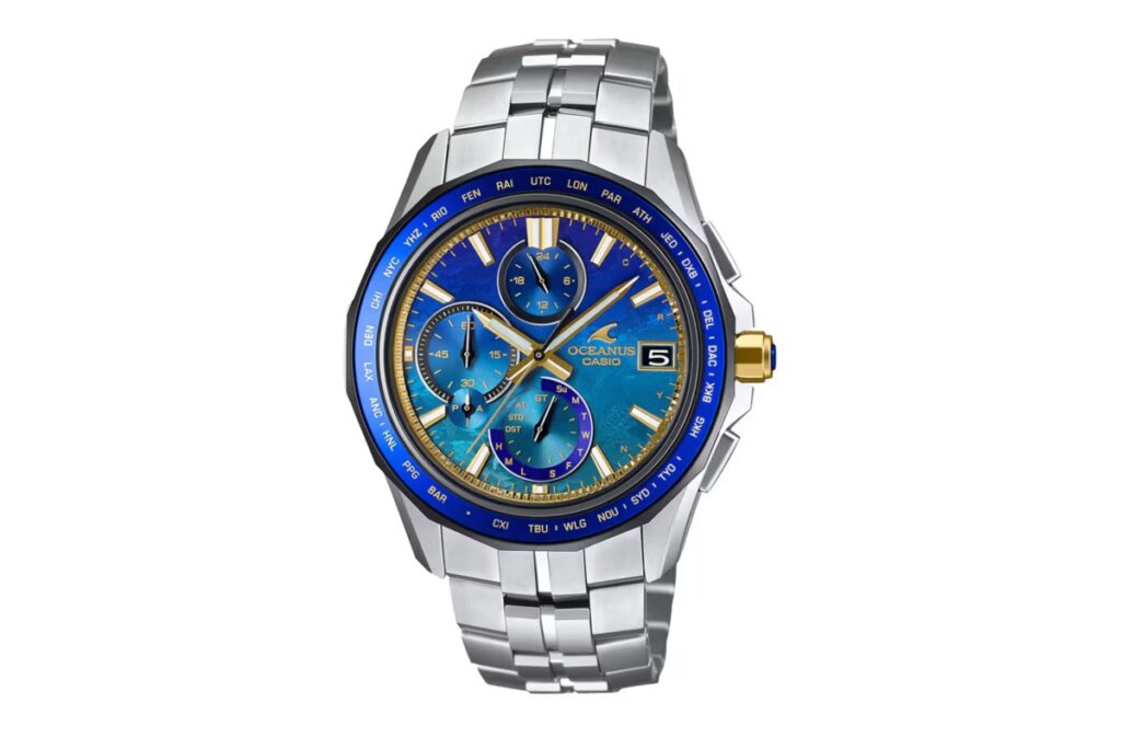 Casio unveils limited-edition Oceanus Manta watch for its 50th anniversary / Photo via Casio