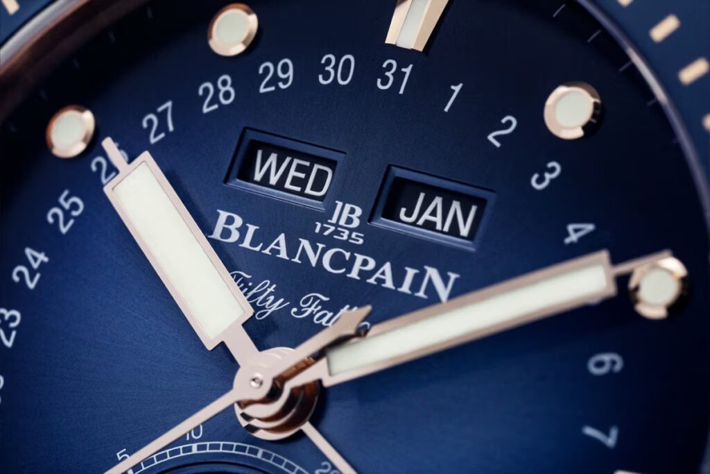 Bathyscaphe Quantième Complet Phases de Lune and Bathyscaphe Chronographe Flyback / Photo via Blancpain