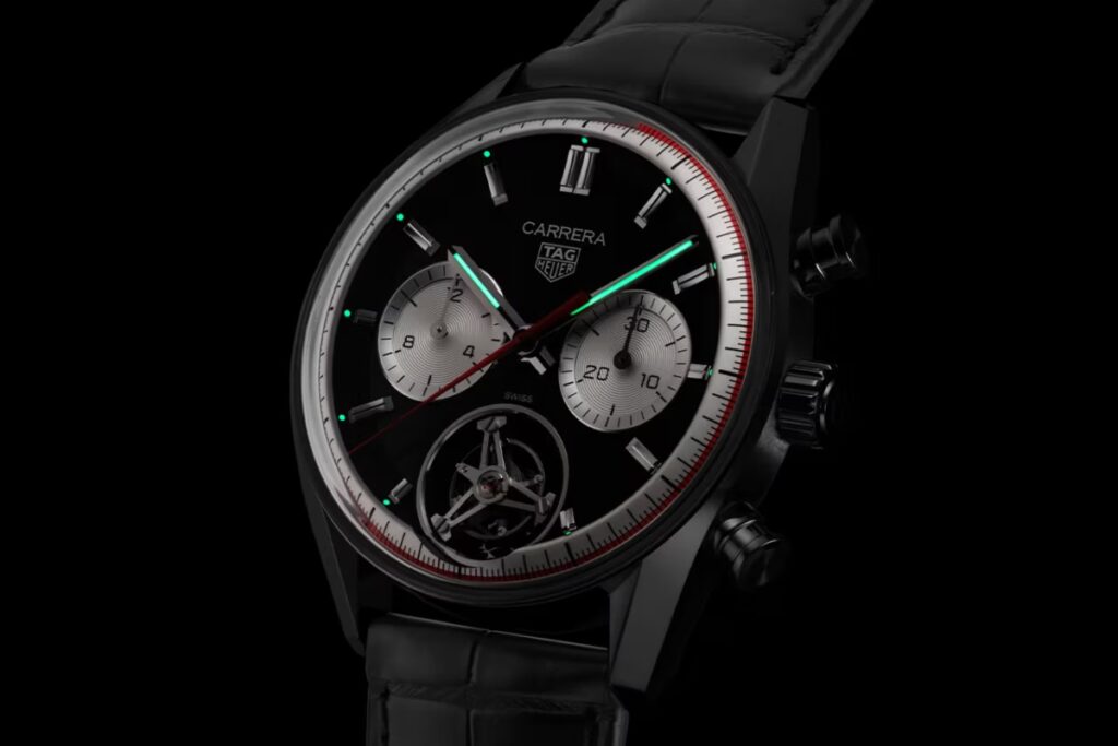 TAG Heuer Carrera Tourbillon / Photo via Watches of Switzerland